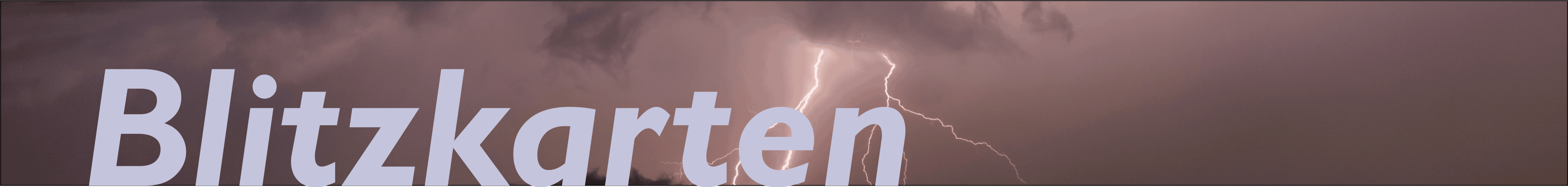 Blitzkarten Banner