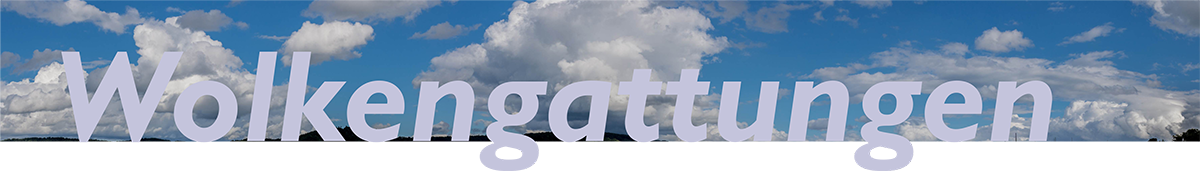 Wolkengattungen Banner web