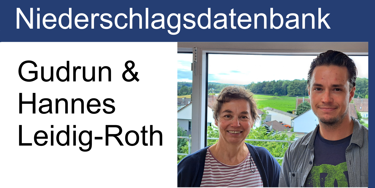 wws kontakt Niederschlagsdatenbank